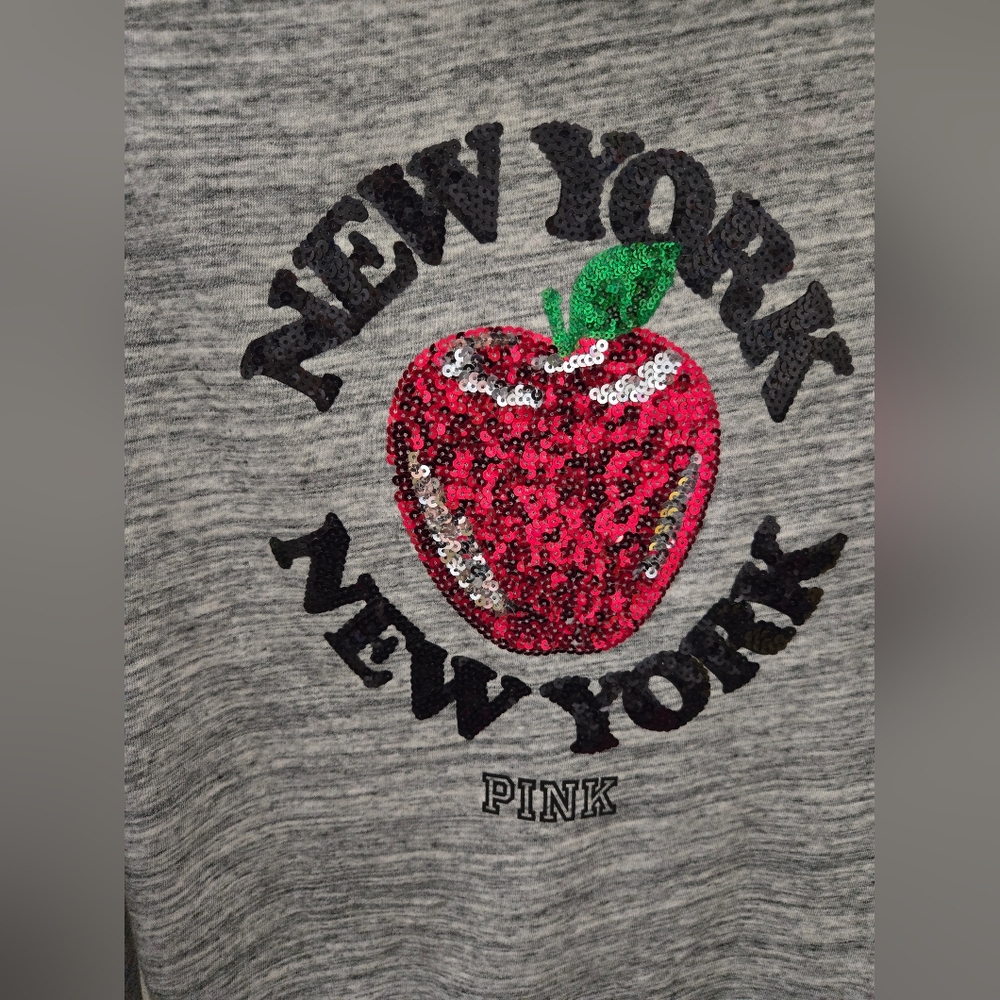 VS Pink New York Apple Destination Hoodie.  (LIMITED EDITION) - Picture 3 of 7